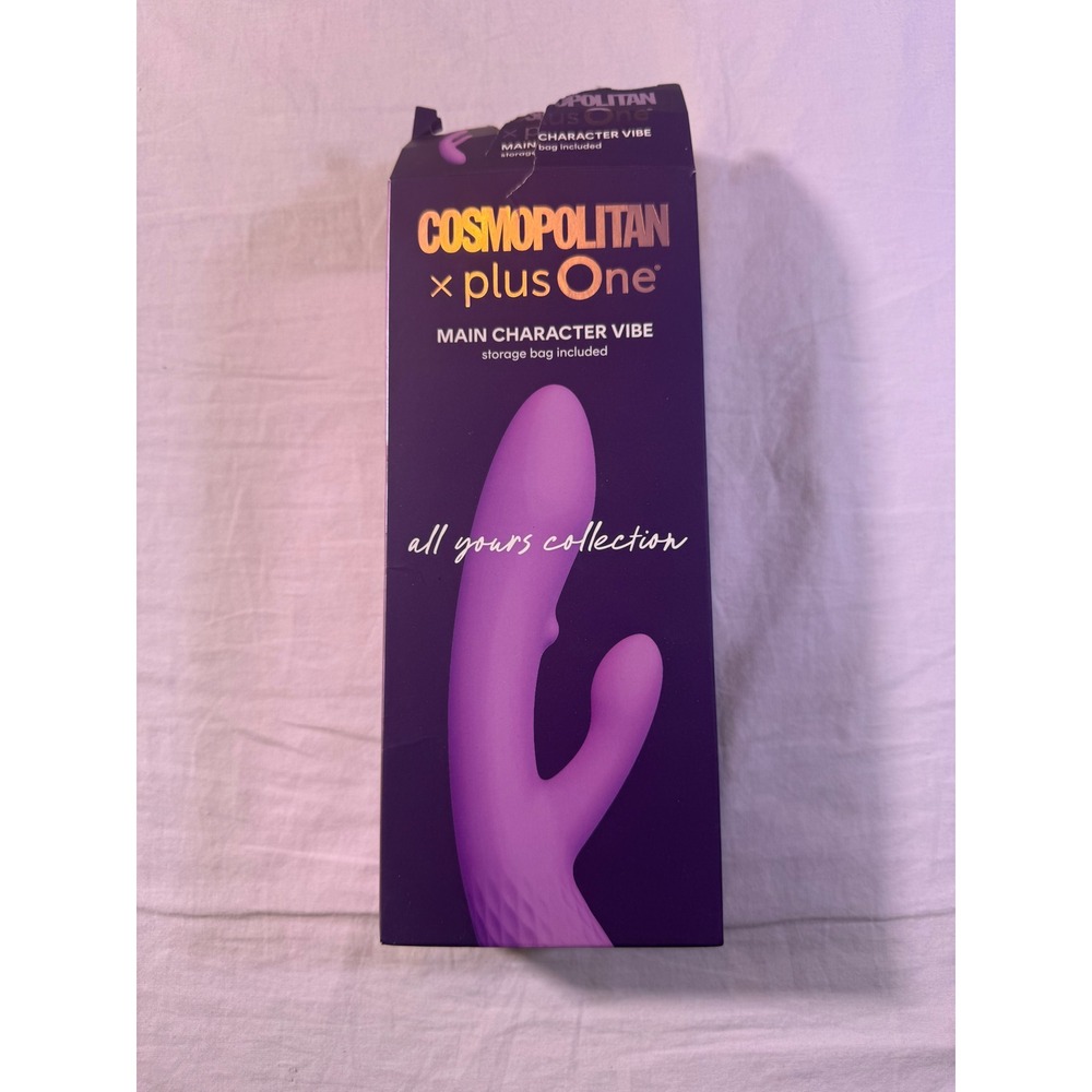 Cosmopolitan x plusOne Main Character Vibe Women Purple OpenBox Dual Stimulation